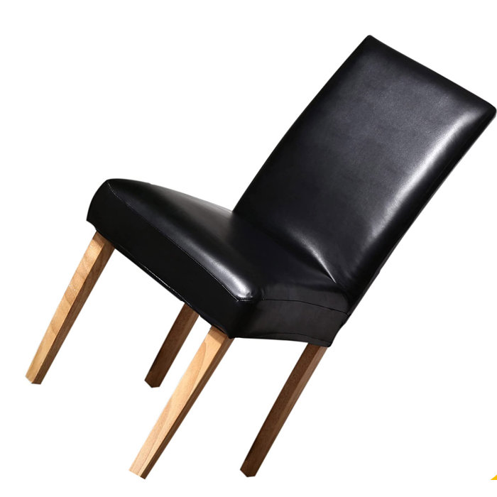 Eternal Night Pu Leather Dining Chair Slipcover Wayfair